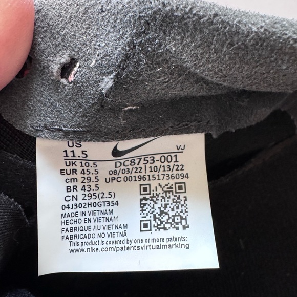 Nike Rival Sprint Track & Field Sprinting Spikes DC8753-001 Men’s Sz 11.5 - Picture 14 of 15